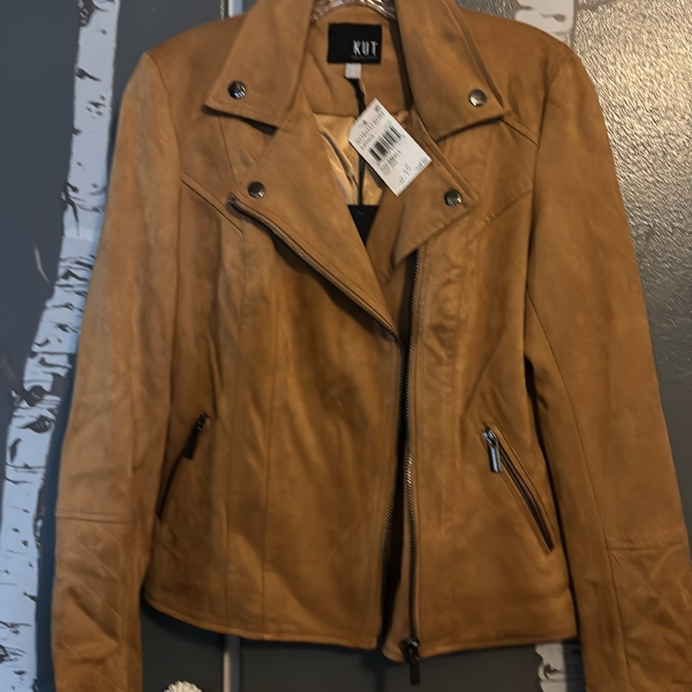 Kut faux suede jacket